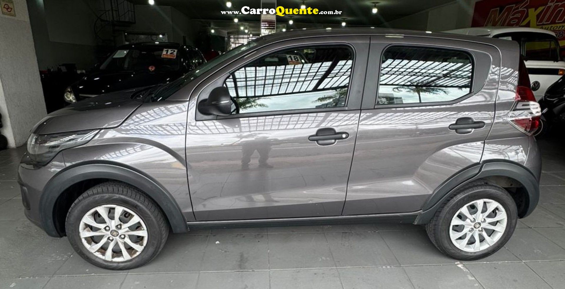 FIAT   MOBI LIKE 1.0 FIRE FLEX 5P.   CINZA 2025 1.0 FLEX - Loja