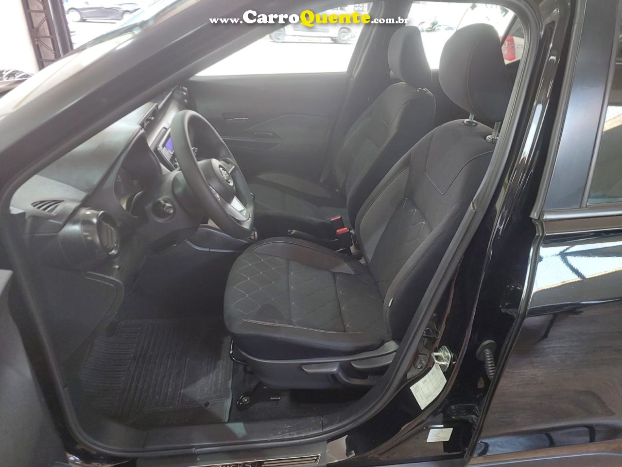 NISSAN   KICKS S 1.6 16V FLEXSTAR 5P MEC.   PRETO 2018 1.6 FLEX - Loja