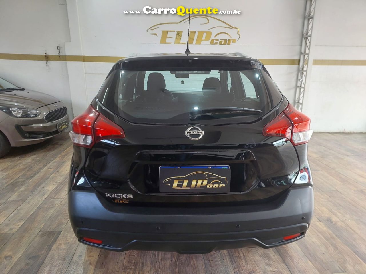 NISSAN   KICKS S 1.6 16V FLEXSTAR 5P MEC.   PRETO 2018 1.6 FLEX - Loja