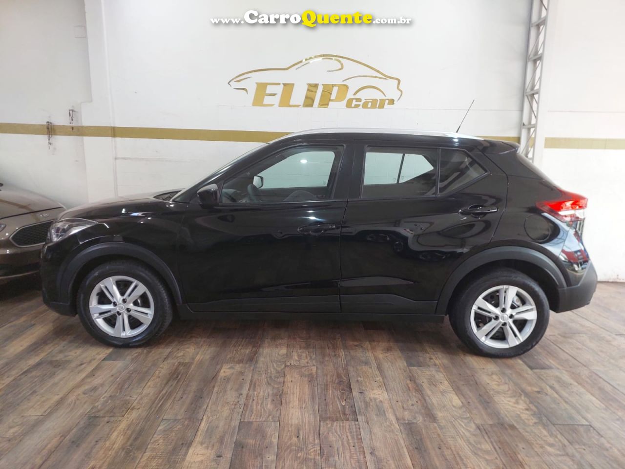 NISSAN   KICKS S 1.6 16V FLEXSTAR 5P MEC.   PRETO 2018 1.6 FLEX - Loja