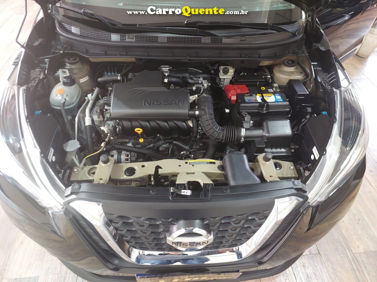 NISSAN   KICKS S 1.6 16V FLEXSTAR 5P MEC.   PRETO 2018 1.6 FLEX - Loja