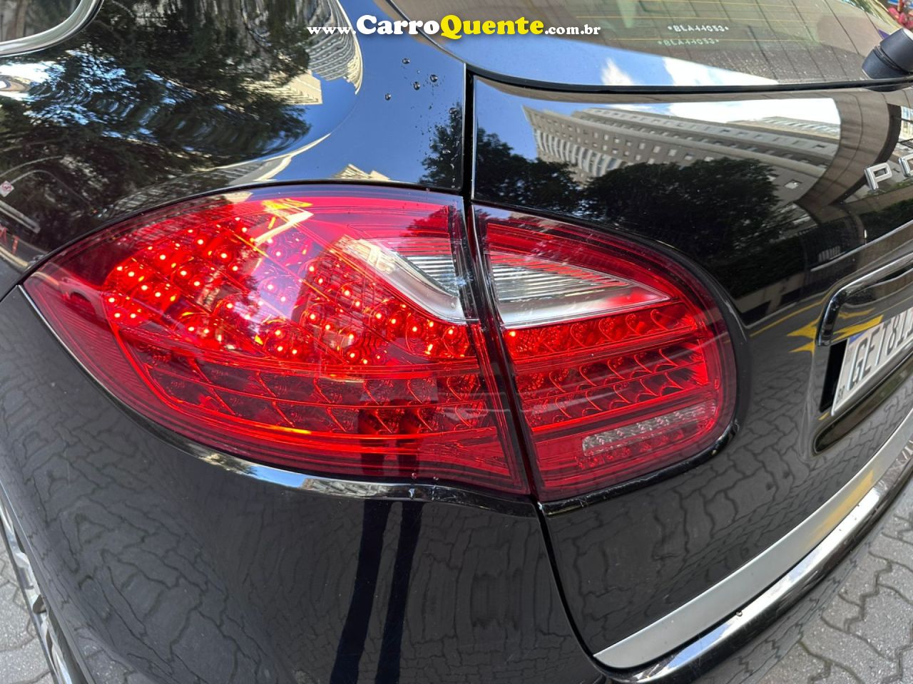 PORSCHE   4.8 S 4X4 V8 32V GASOLINA 4P TIPTRONIC   PRETO 2011 4.8 GASOLINA - Loja
