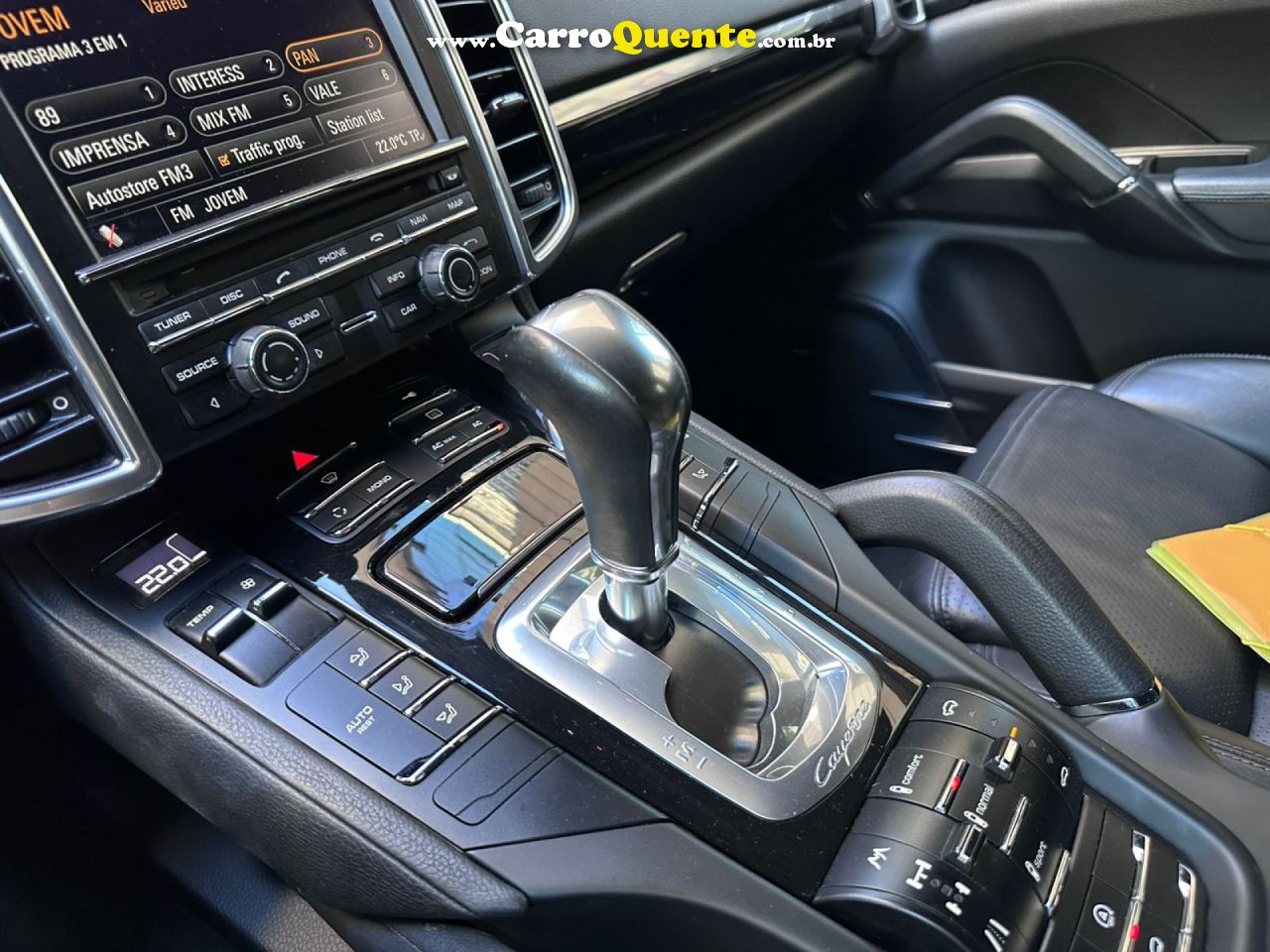 PORSCHE   4.8 S 4X4 V8 32V GASOLINA 4P TIPTRONIC   PRETO 2011 4.8 GASOLINA - Loja