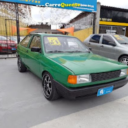 VOLKSWAGEN   GOL GL 1.6 MISTAR 1.6 E 1.8ATLANTA 1.6   VERDE 1990 1.8 GASOLINA