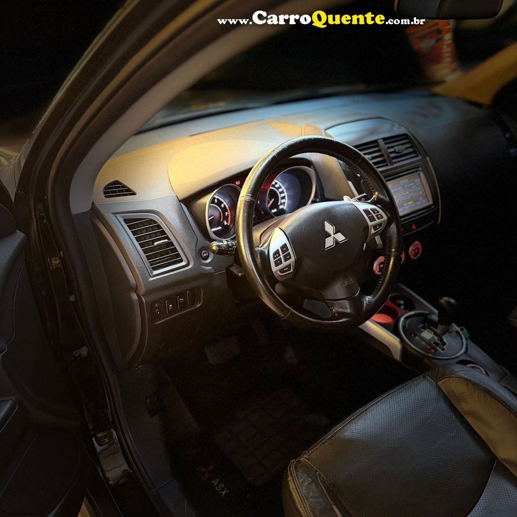 MITSUBISHI   ASX 2.0 16V 4X4 160CV AUT.   PRETO 2012 2.0 GASOLINA - Loja