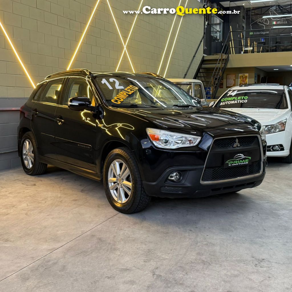 MITSUBISHI   ASX 2.0 16V 4X4 160CV AUT.   PRETO 2012 2.0 GASOLINA - Loja