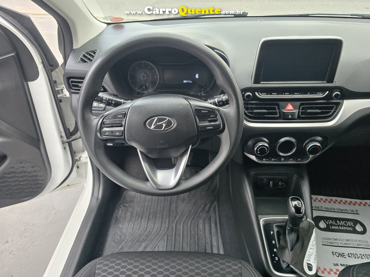 HYUNDAI   HB20 EVOLUTION 1.0 TB FLEX 12V AUT.   BRANCO 2022 1.0 FLEX - Loja
