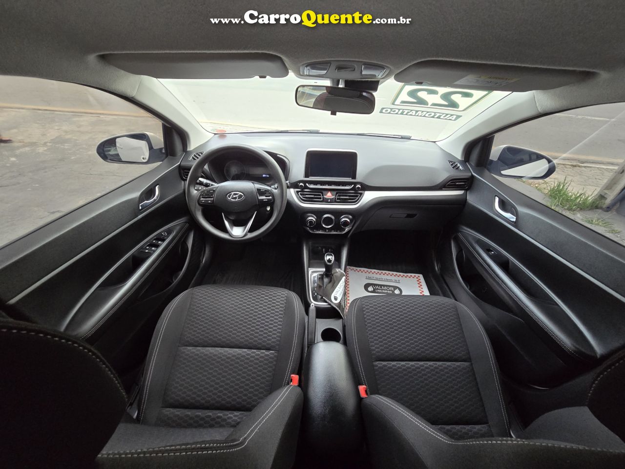 HYUNDAI   HB20 EVOLUTION 1.0 TB FLEX 12V AUT.   BRANCO 2022 1.0 FLEX - Loja