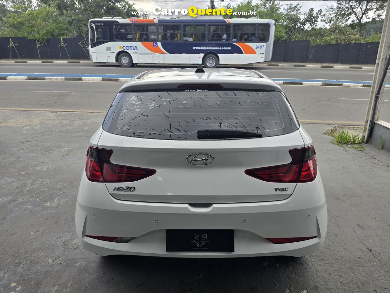 HYUNDAI   HB20 EVOLUTION 1.0 TB FLEX 12V AUT.   BRANCO 2022 1.0 FLEX - Loja