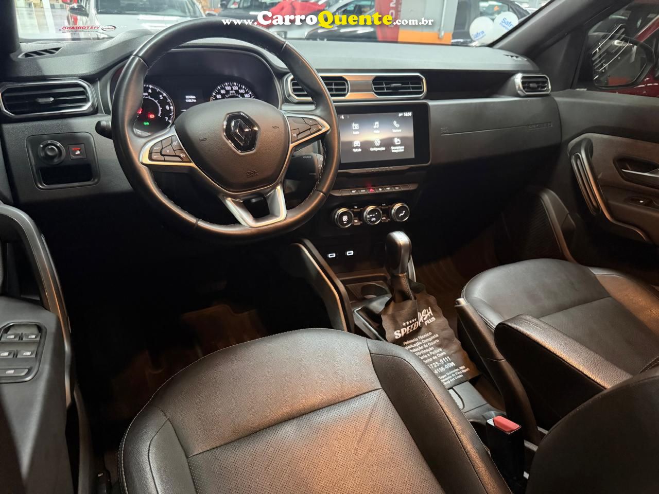 RENAULT   DUSTER ICONIC 1.3 TB 16V FLEX AUT.   PRETO 2024 1.3 FLEX - Loja