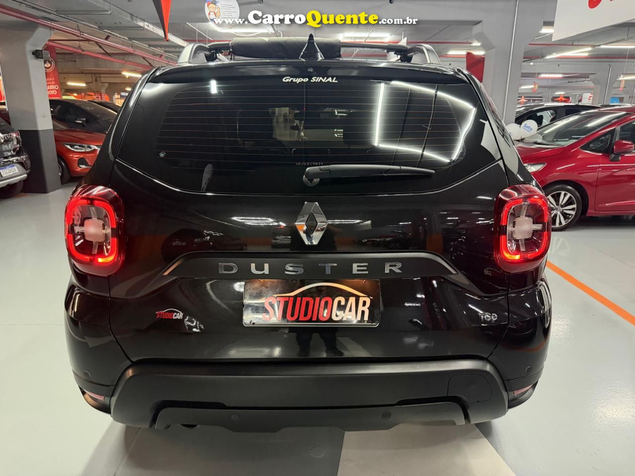 RENAULT   DUSTER ICONIC 1.3 TB 16V FLEX AUT.   PRETO 2024 1.3 FLEX - Loja