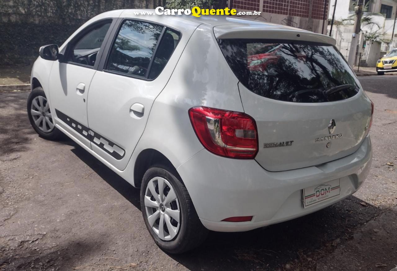 RENAULT   SANDERO EXPRESSION HI-POWER 1.6 8V 5P   BRANCO 2015 1.6 GASOLINA - Loja