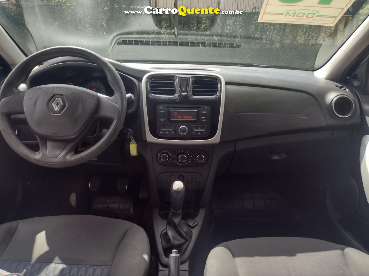 RENAULT   SANDERO EXPRESSION HI-POWER 1.6 8V 5P   BRANCO 2015 1.6 GASOLINA - Loja