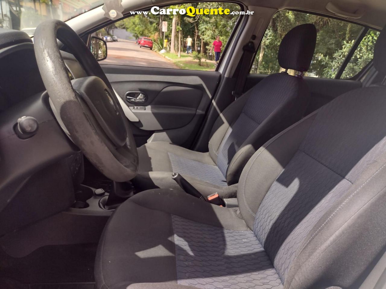RENAULT   SANDERO EXPRESSION HI-POWER 1.6 8V 5P   BRANCO 2015 1.6 GASOLINA - Loja