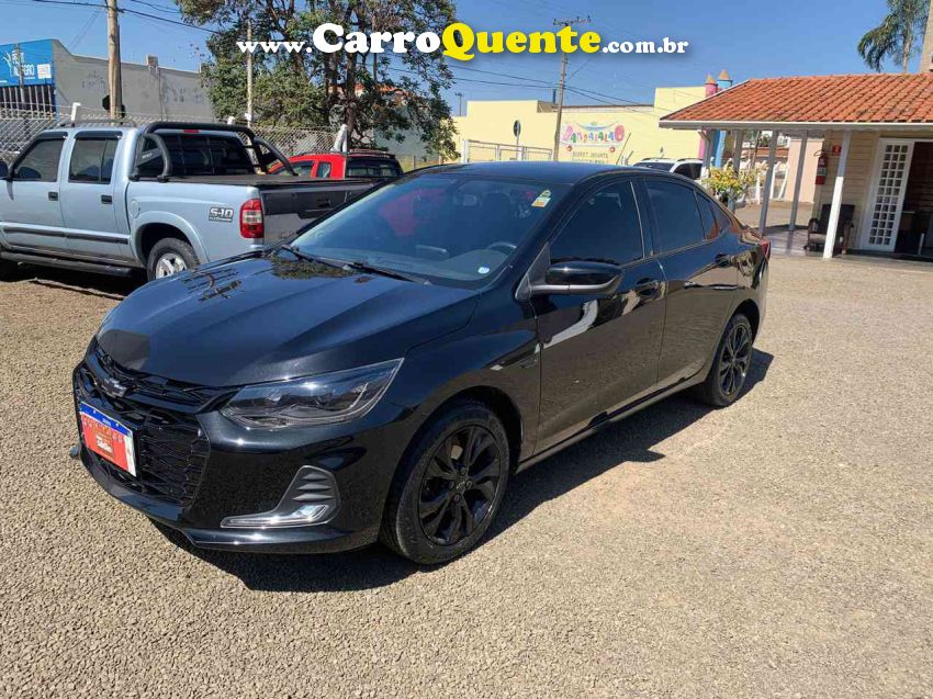 Chevrolet ONIX 1.0 TURBO FLEX PLUS PREMIER MIDNIGHT AUTOMÁTICO - Loja