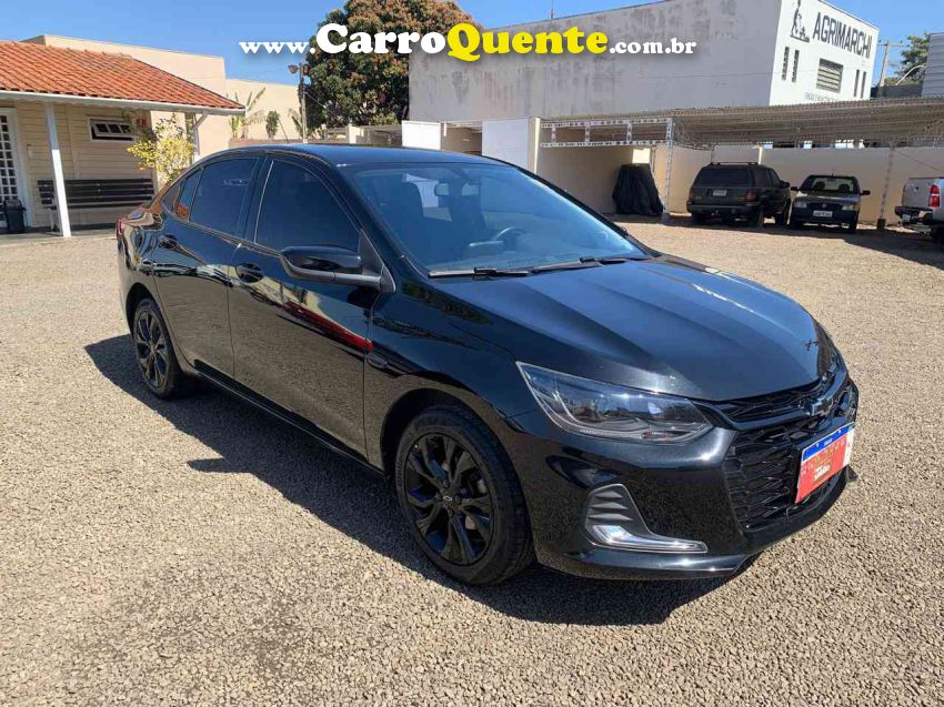 Chevrolet ONIX 1.0 TURBO FLEX PLUS PREMIER MIDNIGHT AUTOMÁTICO - Loja