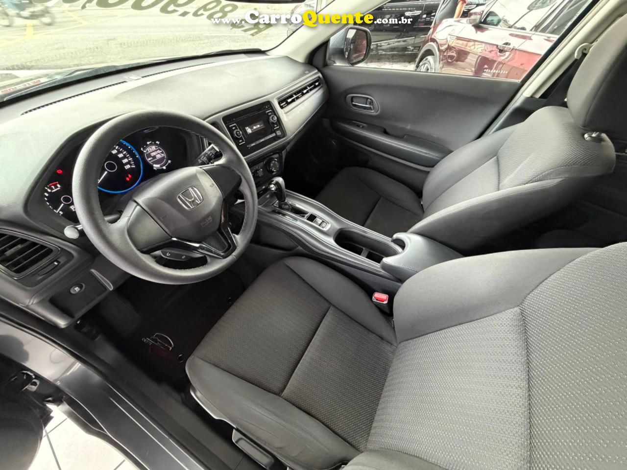 HONDA   HR-V LX 1.8 FLEXONE 16V 5P AUT.   CINZA 2016 1.8 GASOLINA - Loja