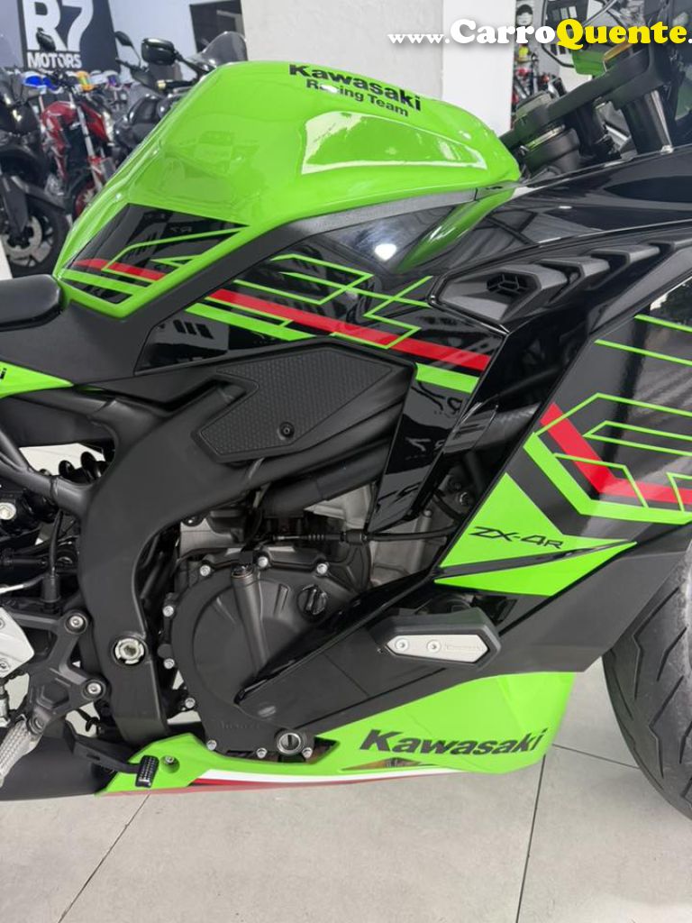KAWASAKI   ZX-4R   VERDE 2024 400 GASOLINA - Loja