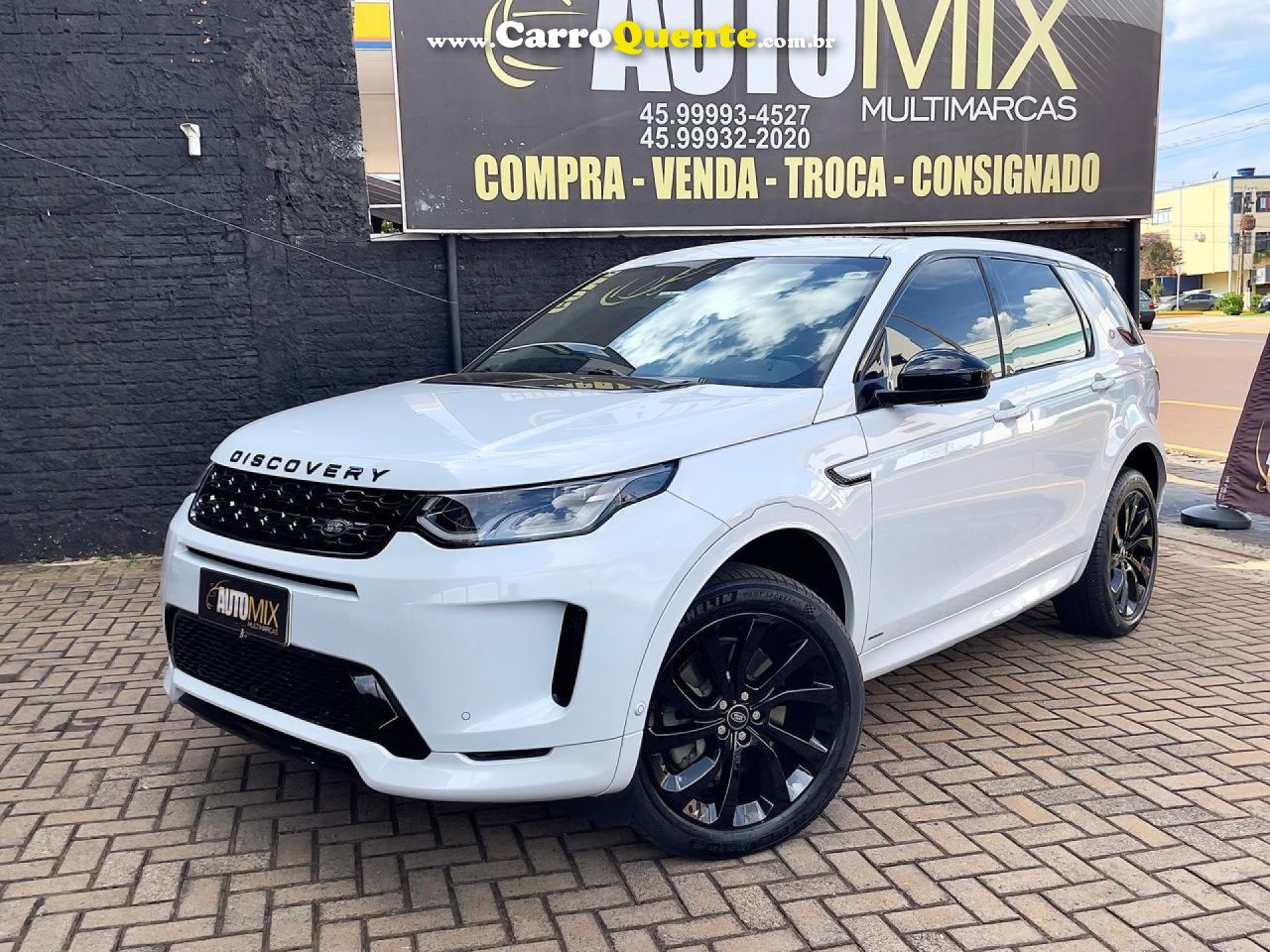 LAND ROVER   DISCOVERY SP. SE R-DYN 2.0 TB DIE.(HÍB.)   BRANCO 2020 2.0 DIESEL - Loja