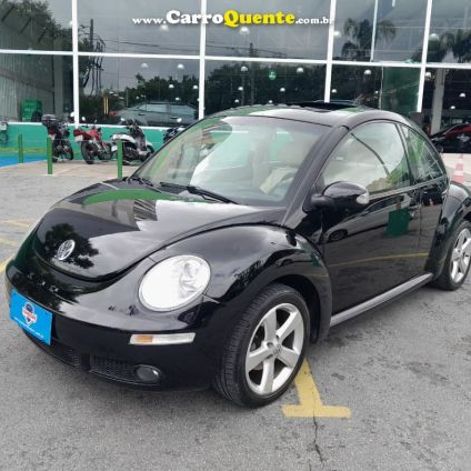 VOLKSWAGEN   NEW BEETLE 2.0 MI MEC.AUT.   PRETO 2010 2.0 GASOLINA