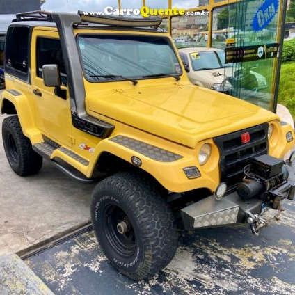 TROLLER   T-4 4X4 3.0 TB INT. CAP. RÍGIDA DIESEL   AMARELO 2009 3.0 DIESEL