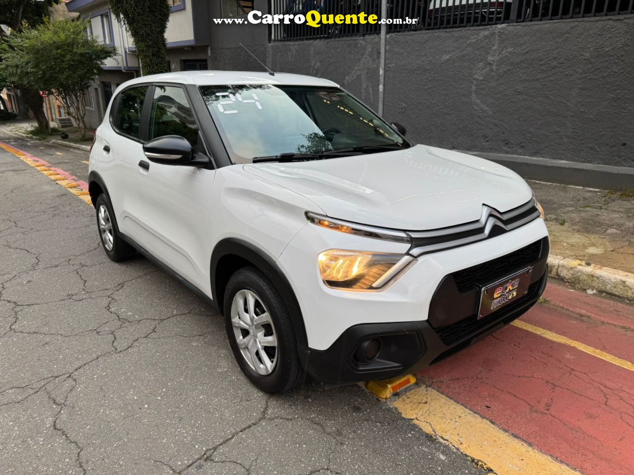 CITROËN   C3 LIVE PK FLEX    BRANCO 2024 1.0 FLEX - Loja