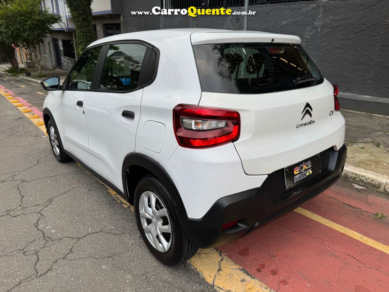 CITROËN   C3 LIVE PK FLEX    BRANCO 2024 1.0 FLEX - Loja