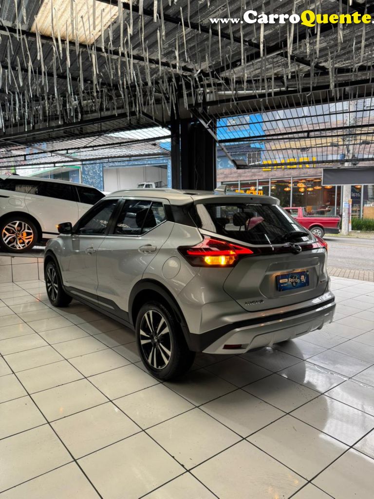 NISSAN   KICKS ADVANCE 1.6 16V FLEX AUT.   PRATA 2022 1.6 FLEX - Loja