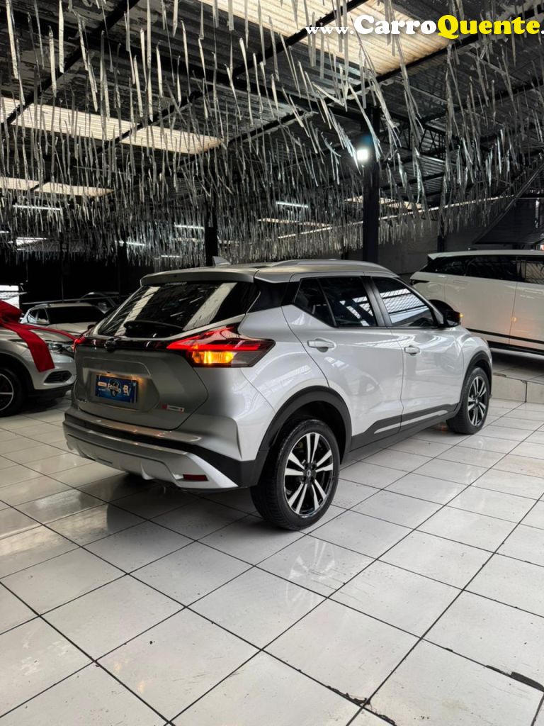 NISSAN   KICKS ADVANCE 1.6 16V FLEX AUT.   PRATA 2022 1.6 FLEX - Loja