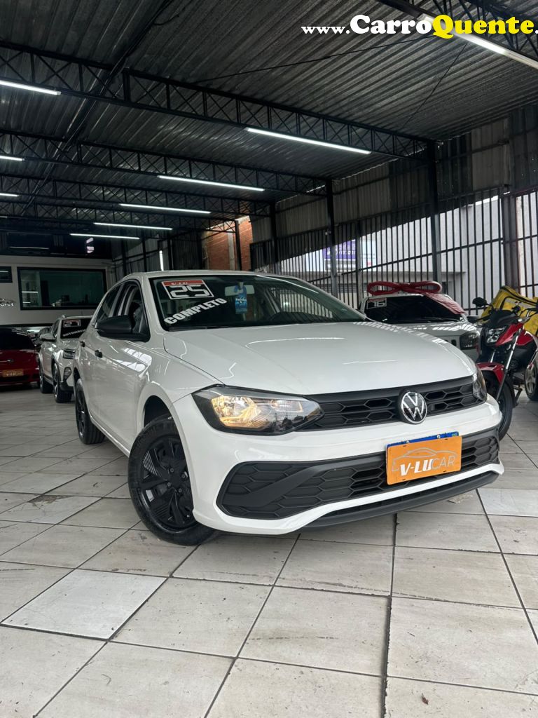 VOLKSWAGEN   POLO TRACK 1.0 FLEX 12V 5P   BRANCO 2025 1.0 FLEX - Loja