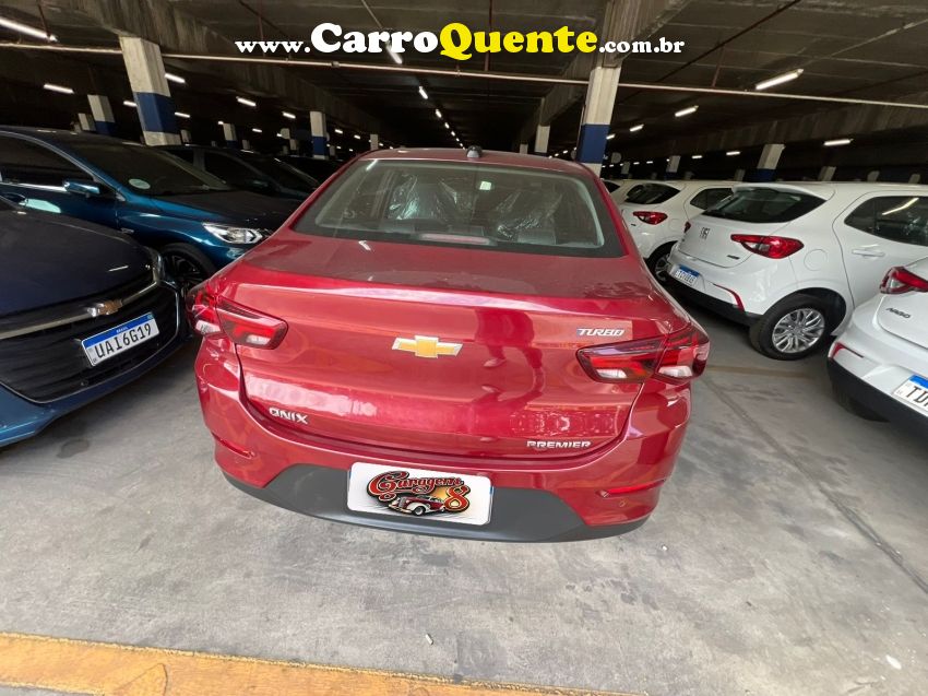 Chevrolet ONIX 1.0 TURBO FLEX PLUS PREMIER AUTOMÁTICO - Loja