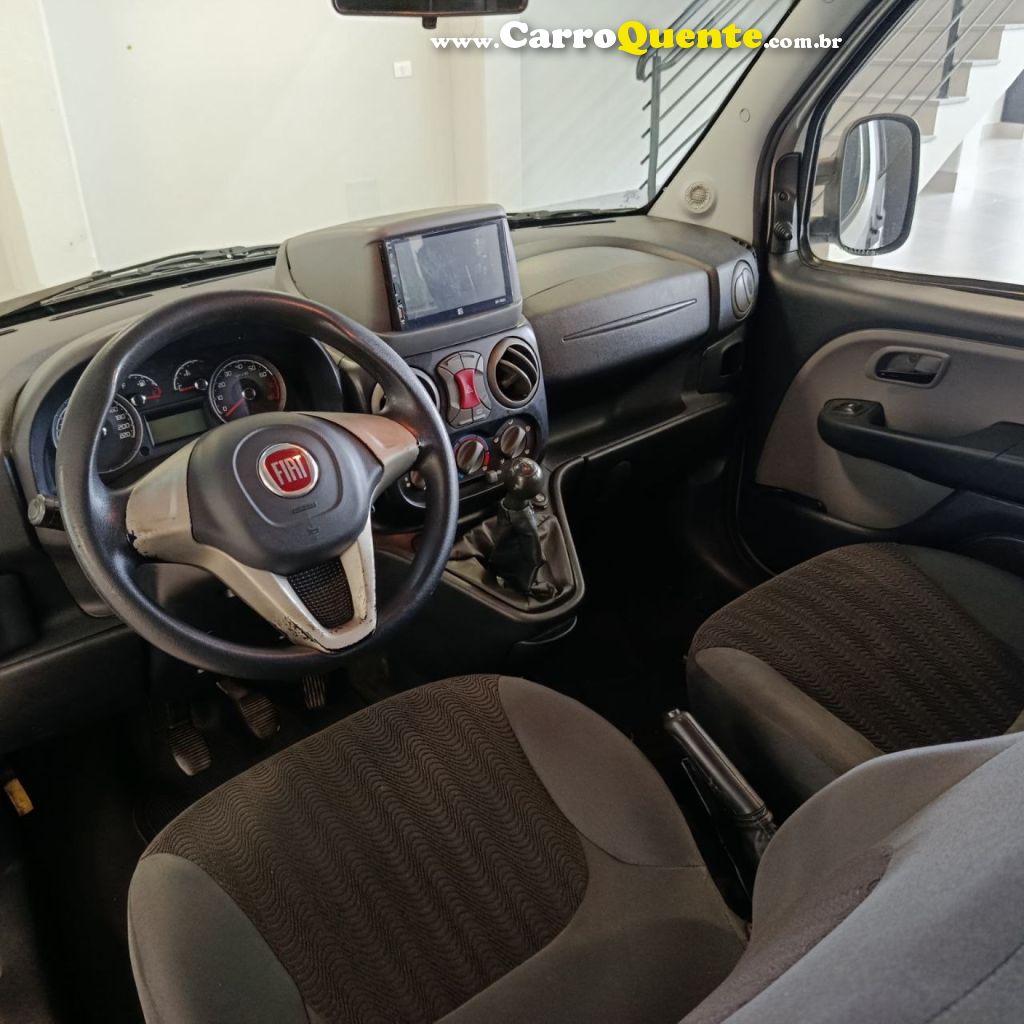 FIAT   DOBLO ESSENCE 1.8 FLEX 16V 5P   PRATA 2014 1.8 FLEX - Loja