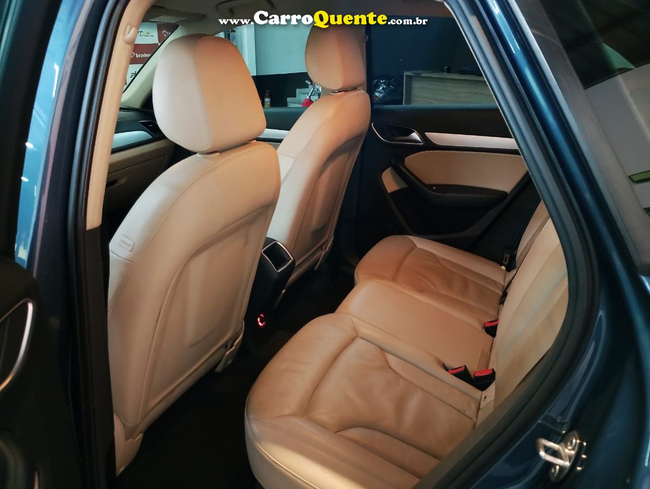 AUDI   Q3 1.4 TFSITFSI FLEX S-TRONIC 5P   AZUL 2017 1.4 FLEX - Loja