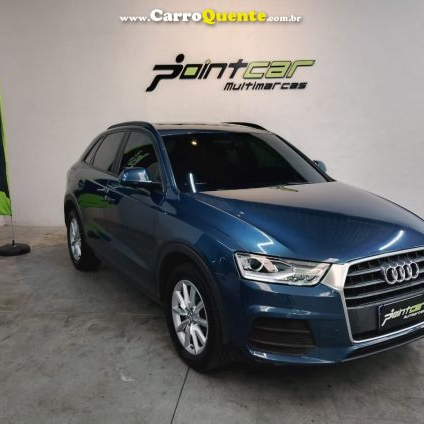 AUDI   Q3 1.4 TFSITFSI FLEX S-TRONIC 5P   AZUL 2017 1.4 FLEX
