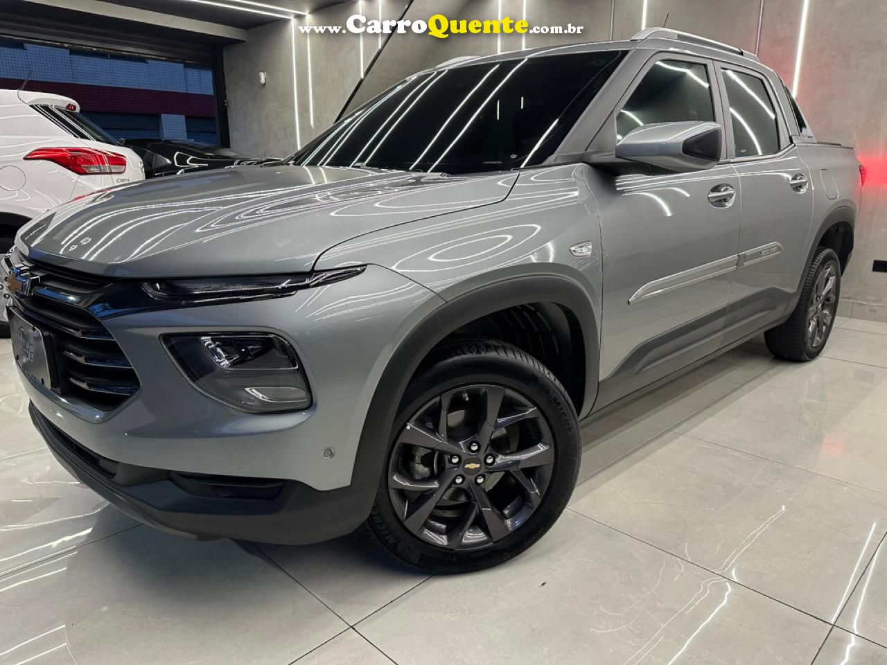 CHEVROLET   MONTANA PREMIER 1.2 TURBO FLEX 12V AUT.   PRATA 2025 1.2 FLEX - Loja