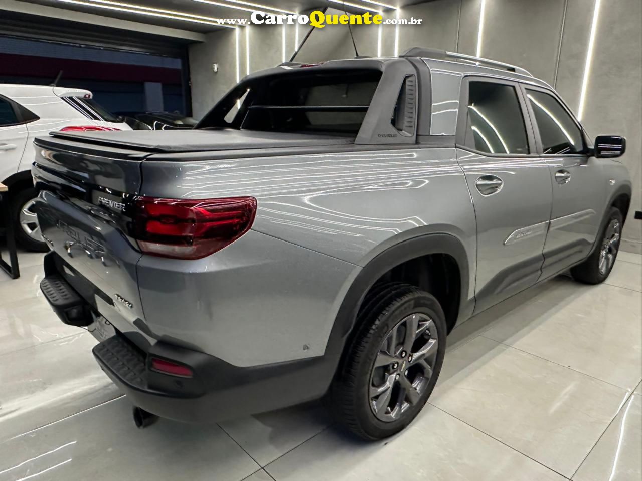 CHEVROLET   MONTANA PREMIER 1.2 TURBO FLEX 12V AUT.   PRATA 2025 1.2 FLEX - Loja
