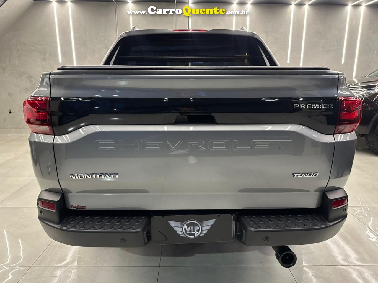 CHEVROLET   MONTANA PREMIER 1.2 TURBO FLEX 12V AUT.   PRATA 2025 1.2 FLEX - Loja
