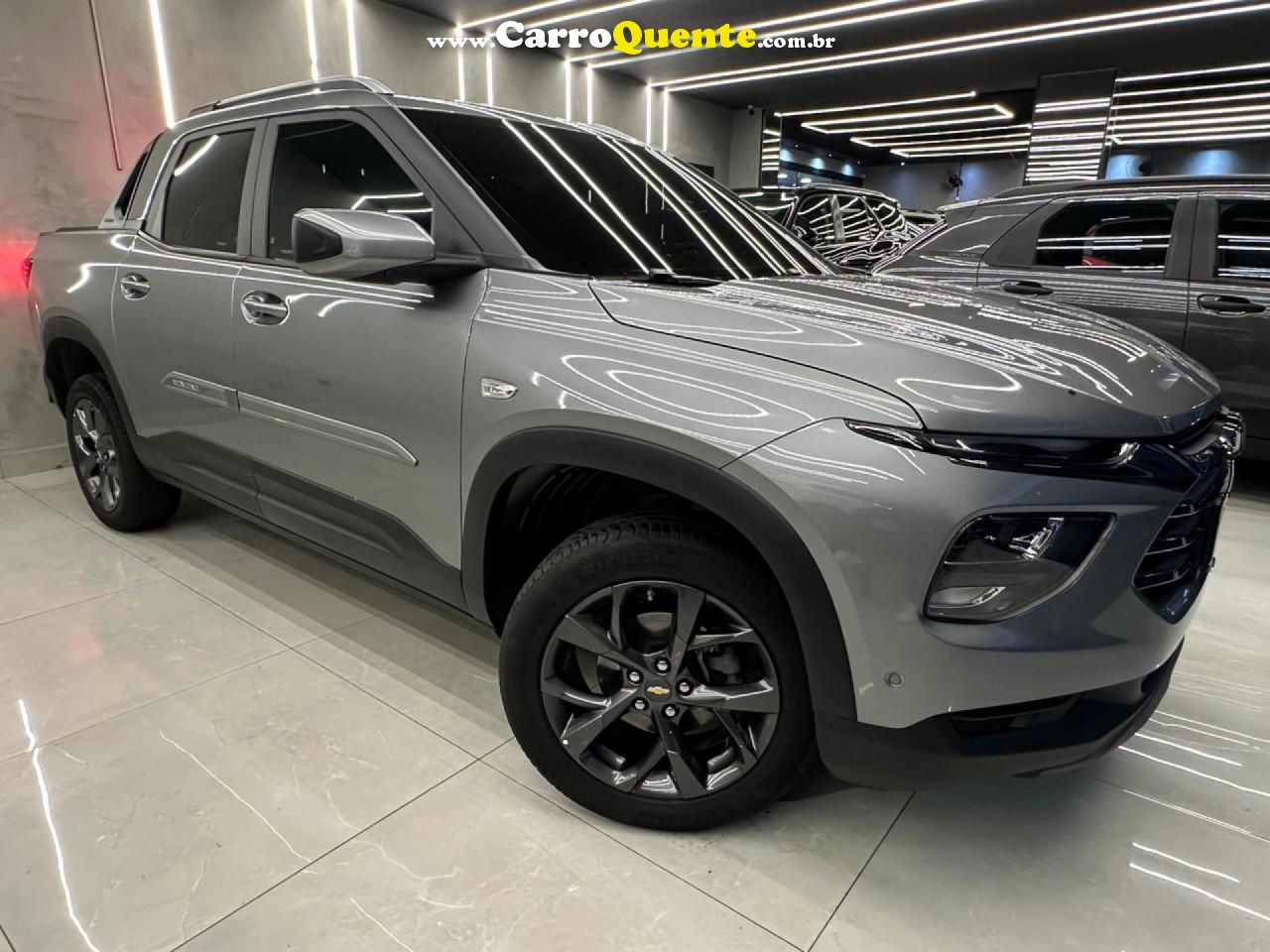CHEVROLET   MONTANA PREMIER 1.2 TURBO FLEX 12V AUT.   PRATA 2025 1.2 FLEX - Loja