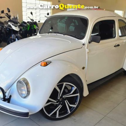 VOLKSWAGEN   FUSCA 1600 BRANCO SÉRIE OURO   BRANCO 1996 1600 GASOLINA