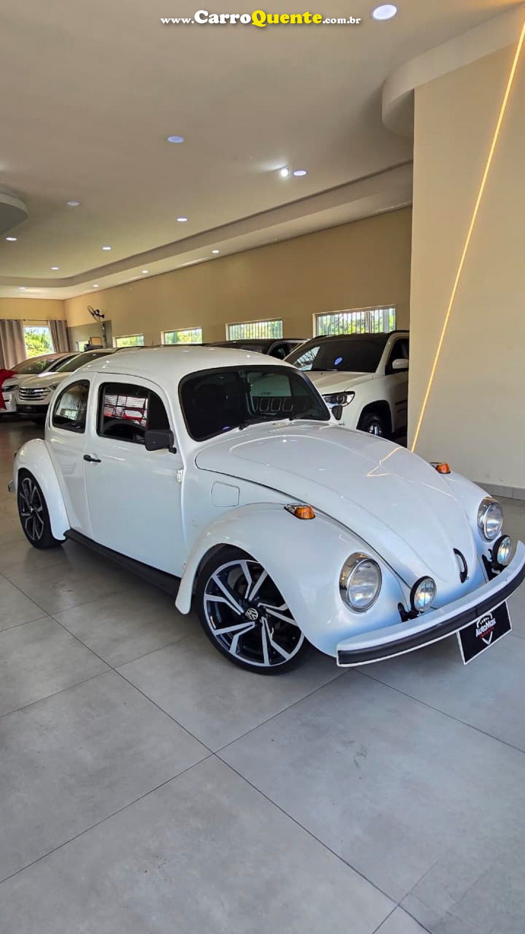 VOLKSWAGEN   FUSCA 1600 BRANCO SÉRIE OURO   BRANCO 1996 1600 GASOLINA - Loja