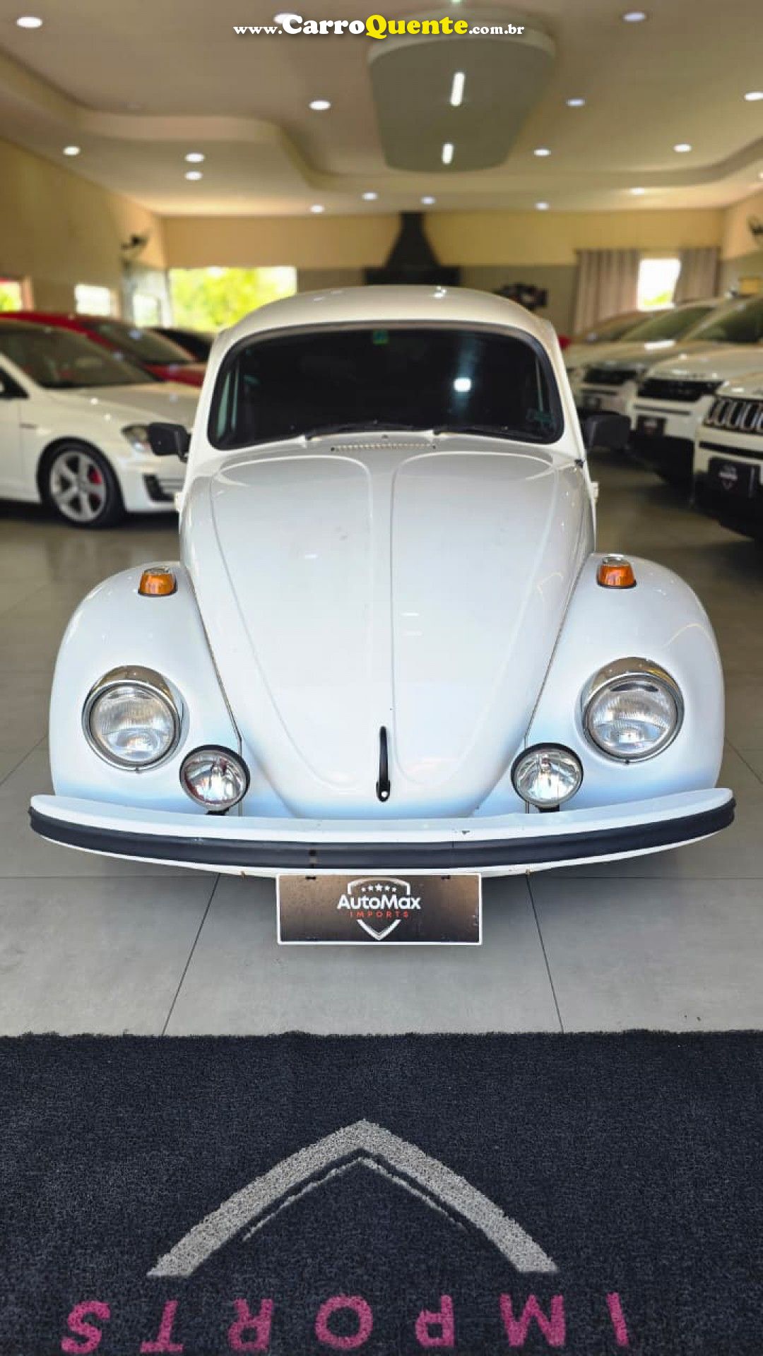 VOLKSWAGEN   FUSCA 1600 BRANCO SÉRIE OURO   BRANCO 1996 1600 GASOLINA - Loja