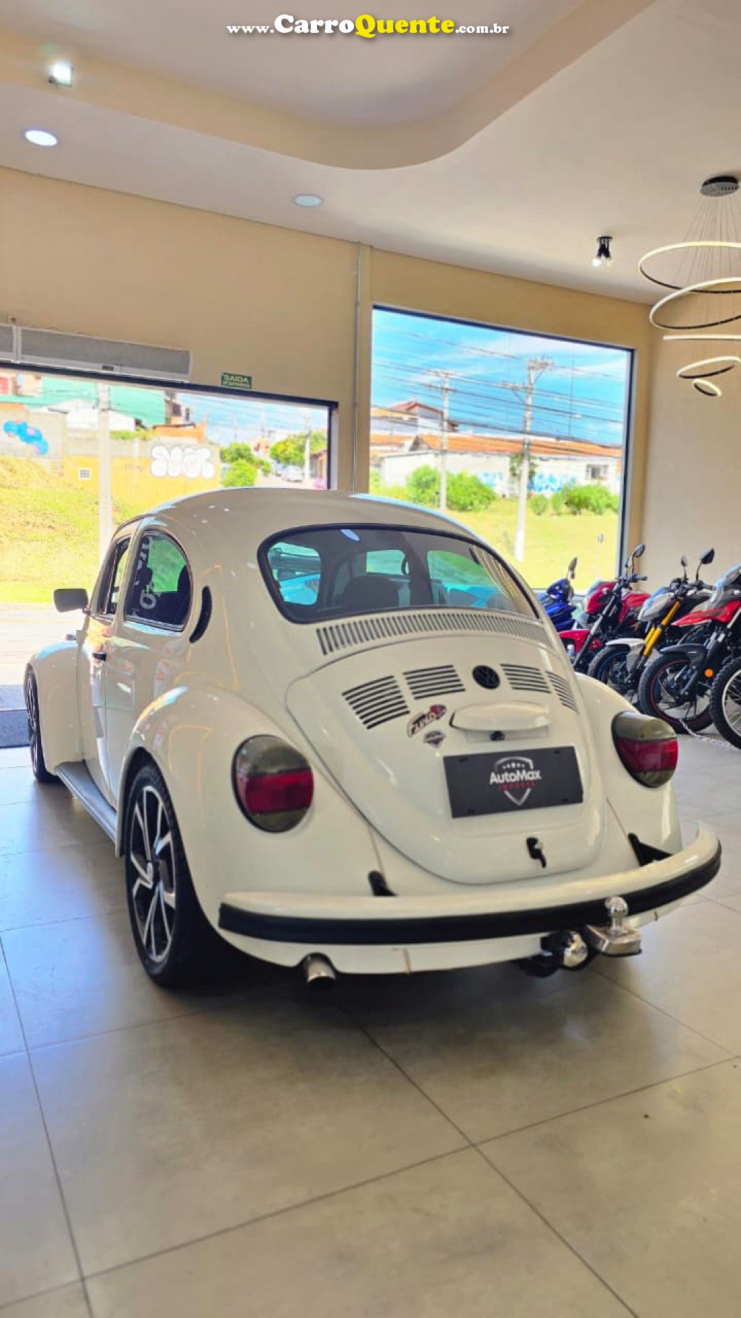 VOLKSWAGEN   FUSCA 1600 BRANCO SÉRIE OURO   BRANCO 1996 1600 GASOLINA - Loja