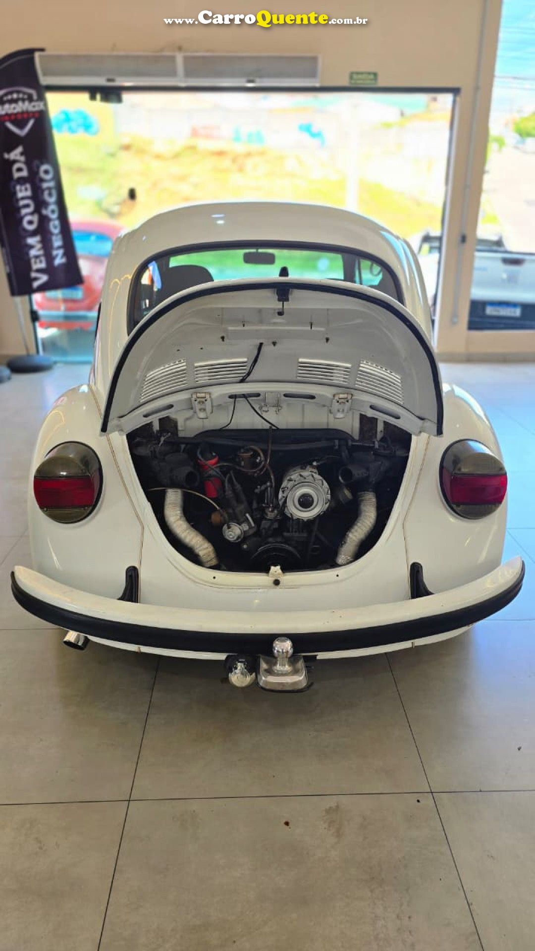 VOLKSWAGEN   FUSCA 1600 BRANCO SÉRIE OURO   BRANCO 1996 1600 GASOLINA - Loja