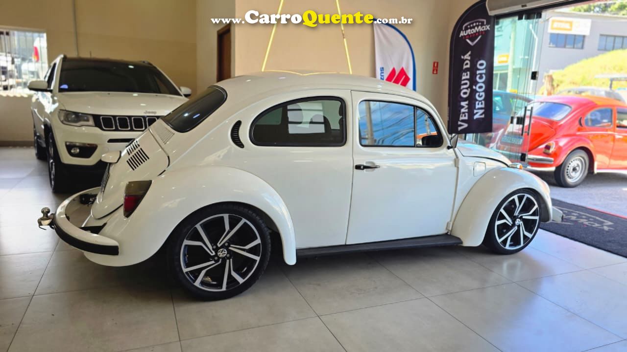 VOLKSWAGEN   FUSCA 1600 BRANCO SÉRIE OURO   BRANCO 1996 1600 GASOLINA - Loja
