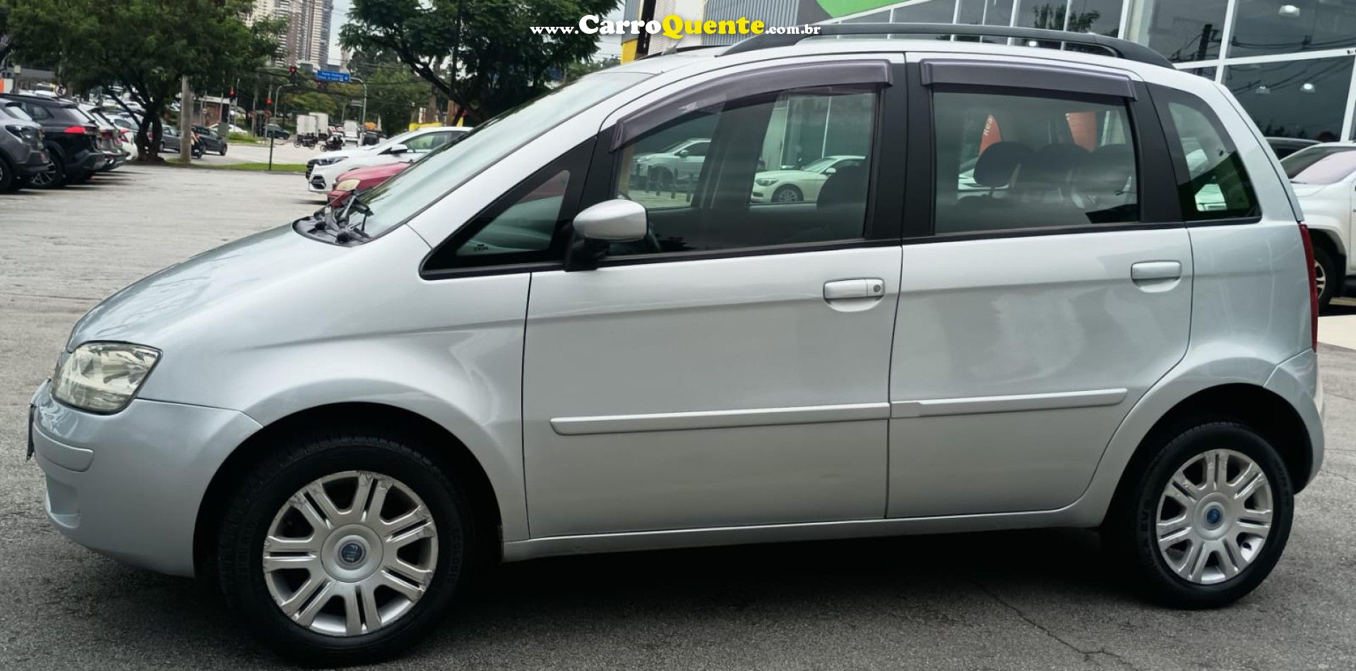 FIAT   IDEA ELX 1.4 MPI FIRE FLEX 8V 5P   PRATA 2007 1.4 FLEX - Loja