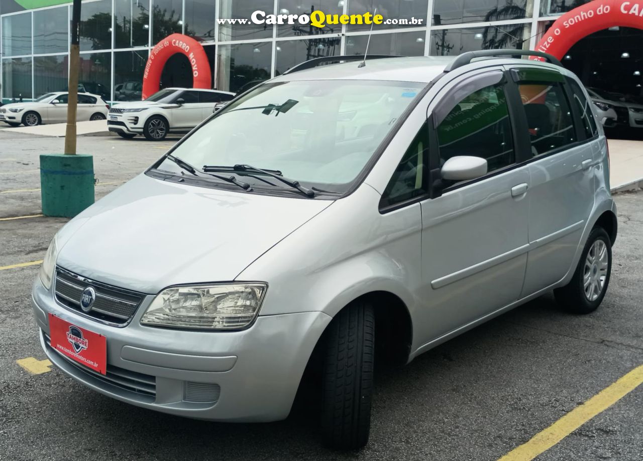 FIAT   IDEA ELX 1.4 MPI FIRE FLEX 8V 5P   PRATA 2007 1.4 FLEX - Loja
