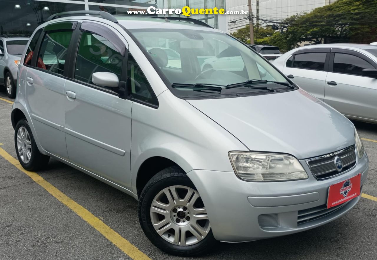 FIAT   IDEA ELX 1.4 MPI FIRE FLEX 8V 5P   PRATA 2007 1.4 FLEX - Loja