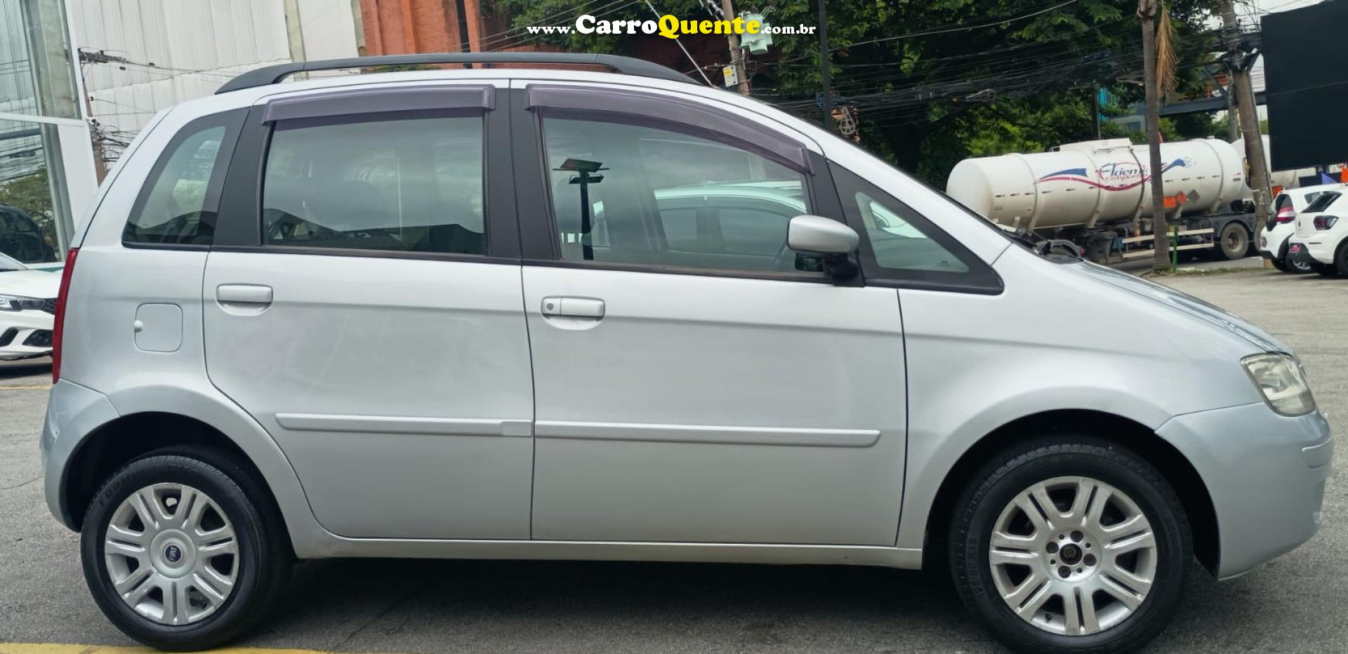 FIAT   IDEA ELX 1.4 MPI FIRE FLEX 8V 5P   PRATA 2007 1.4 FLEX - Loja