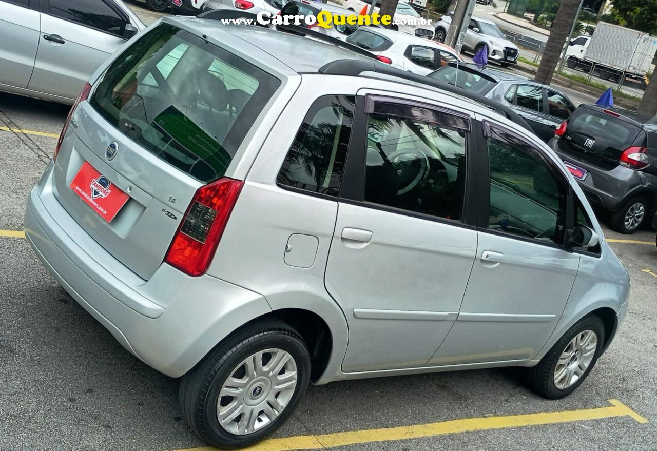 FIAT   IDEA ELX 1.4 MPI FIRE FLEX 8V 5P   PRATA 2007 1.4 FLEX - Loja