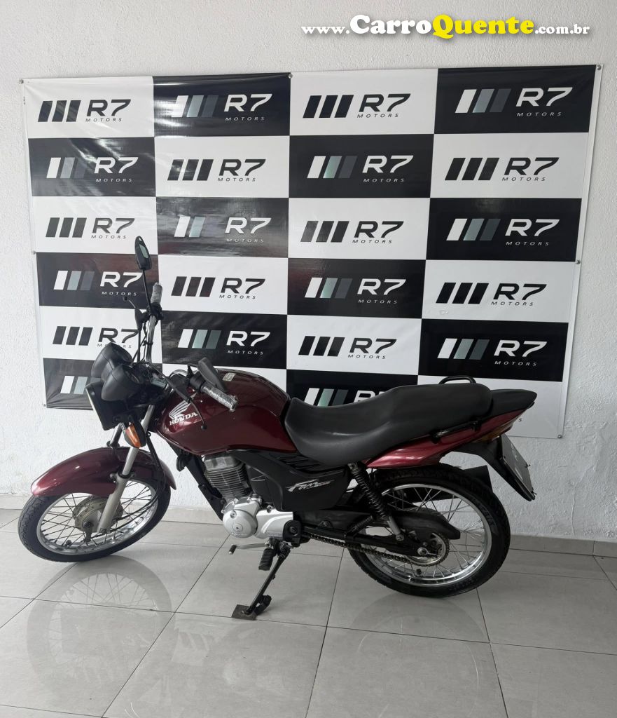 HONDA   CG 150 FAN ESI 150 FAN ESI FLEX   VERMELHO 2013 150 FLEX - Loja